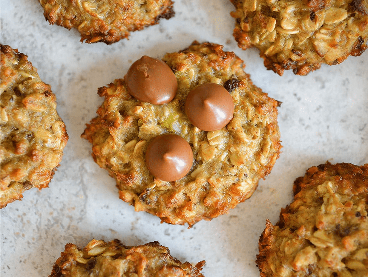 Healthy Oatmeal Toddler Breakfast Cookies