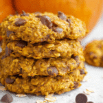 Healthy Pumpkin Oat Cookies