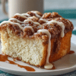 Healthy Starbucks Coffee Cake Recipe (grain free + a dairy free option!)