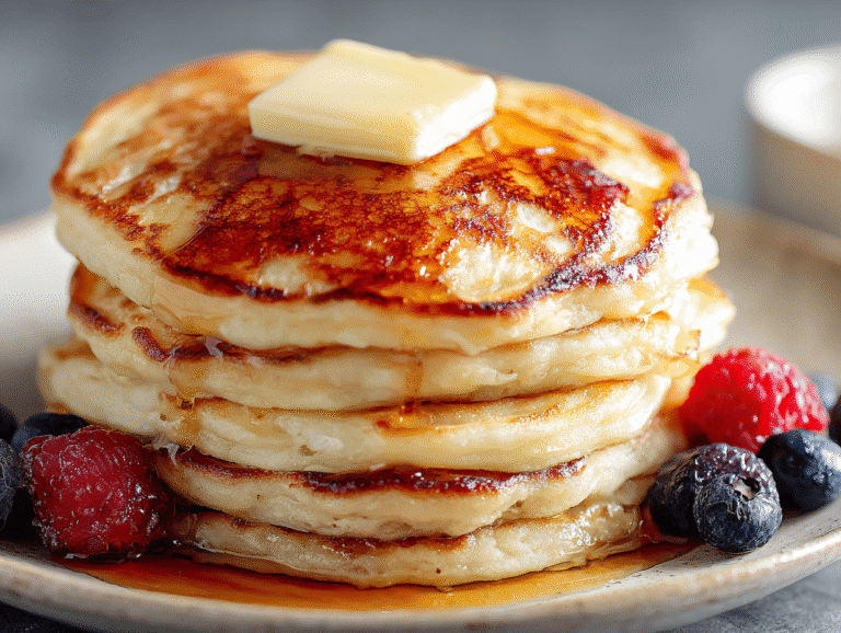 High-Protein Fluffy Pancakes