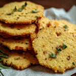 Homemade Chickpea Crackers