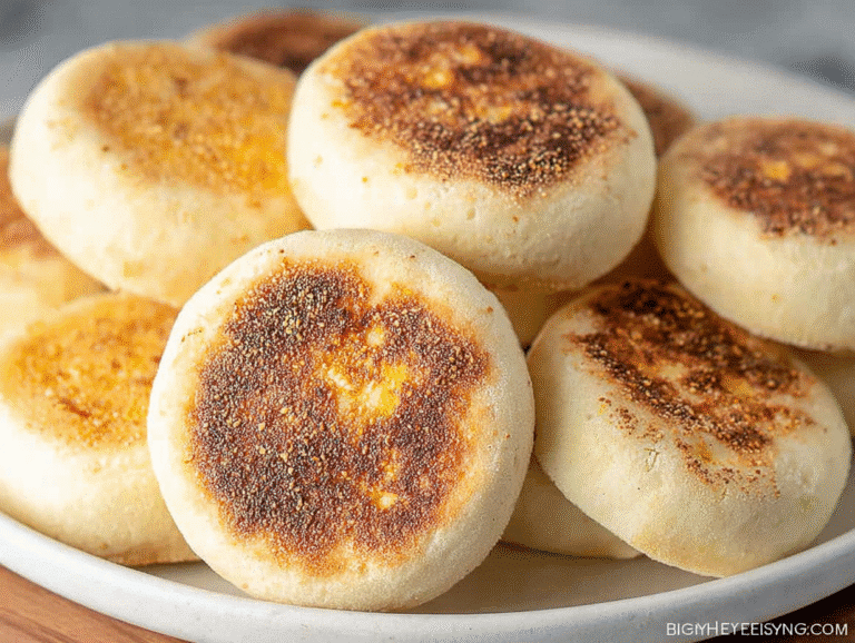 Homemade Gluten-Free English Muffins
