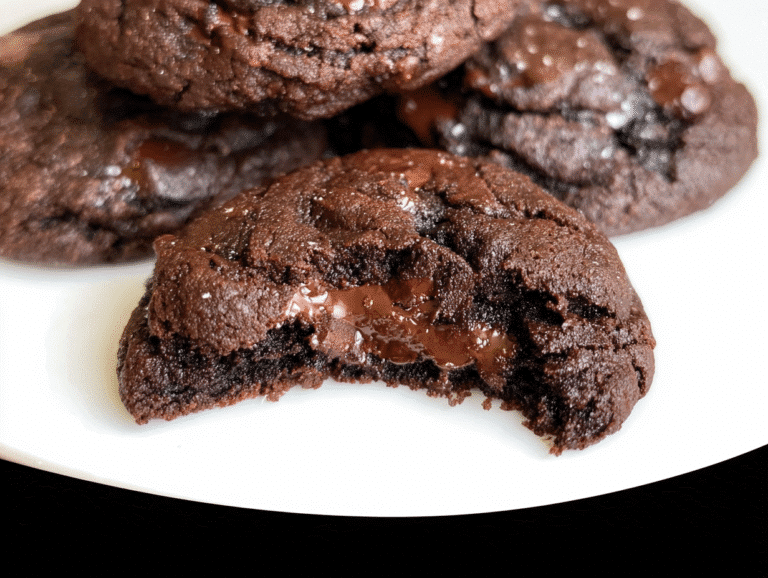 Keto Flourless Fudge Cookies