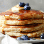 Lemon Blueberry Ricotta Pancakes