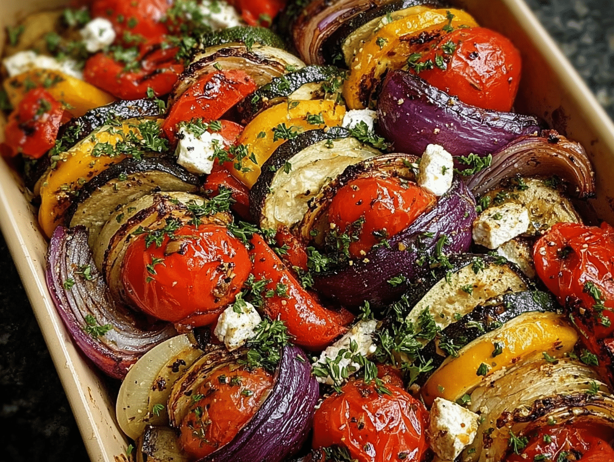 Mediterranean Roasted Vegetable Tian
