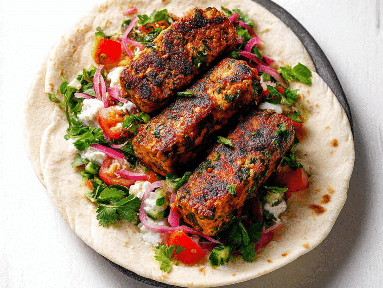 Middle Eastern Tofu Kebabs