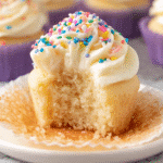 Moist and Fluffy Gluten-Free Vanilla Cupcakes