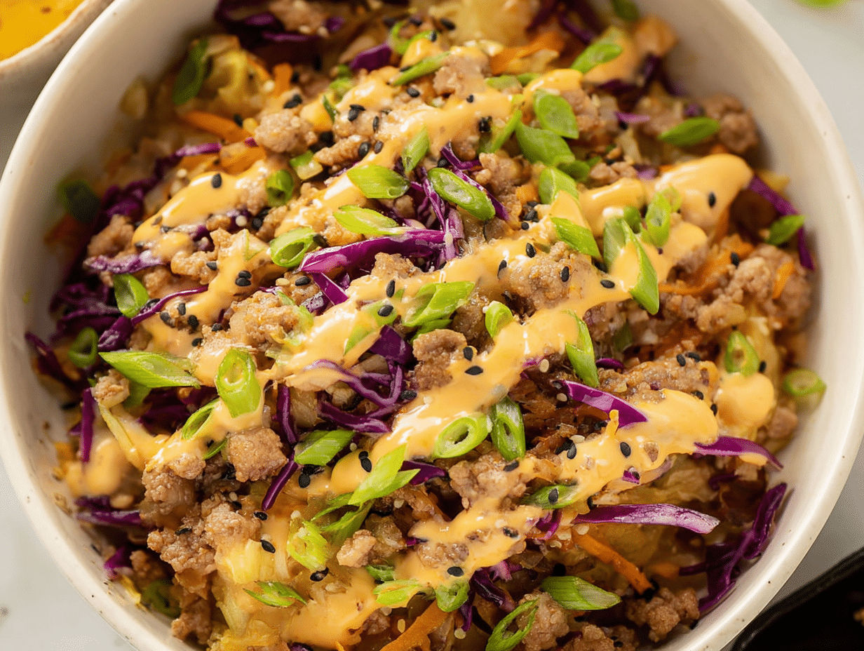 Paleo Egg Roll in a Bowl