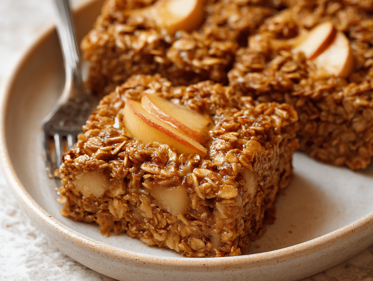 Pumpkin Apple Baked Oatmeal
