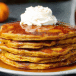 Pumpkin Cottage Cheese Pancakes