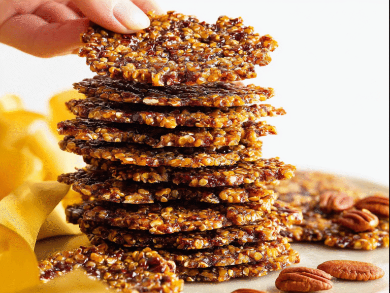Sea-Salted Quinoa Pecan Brittle