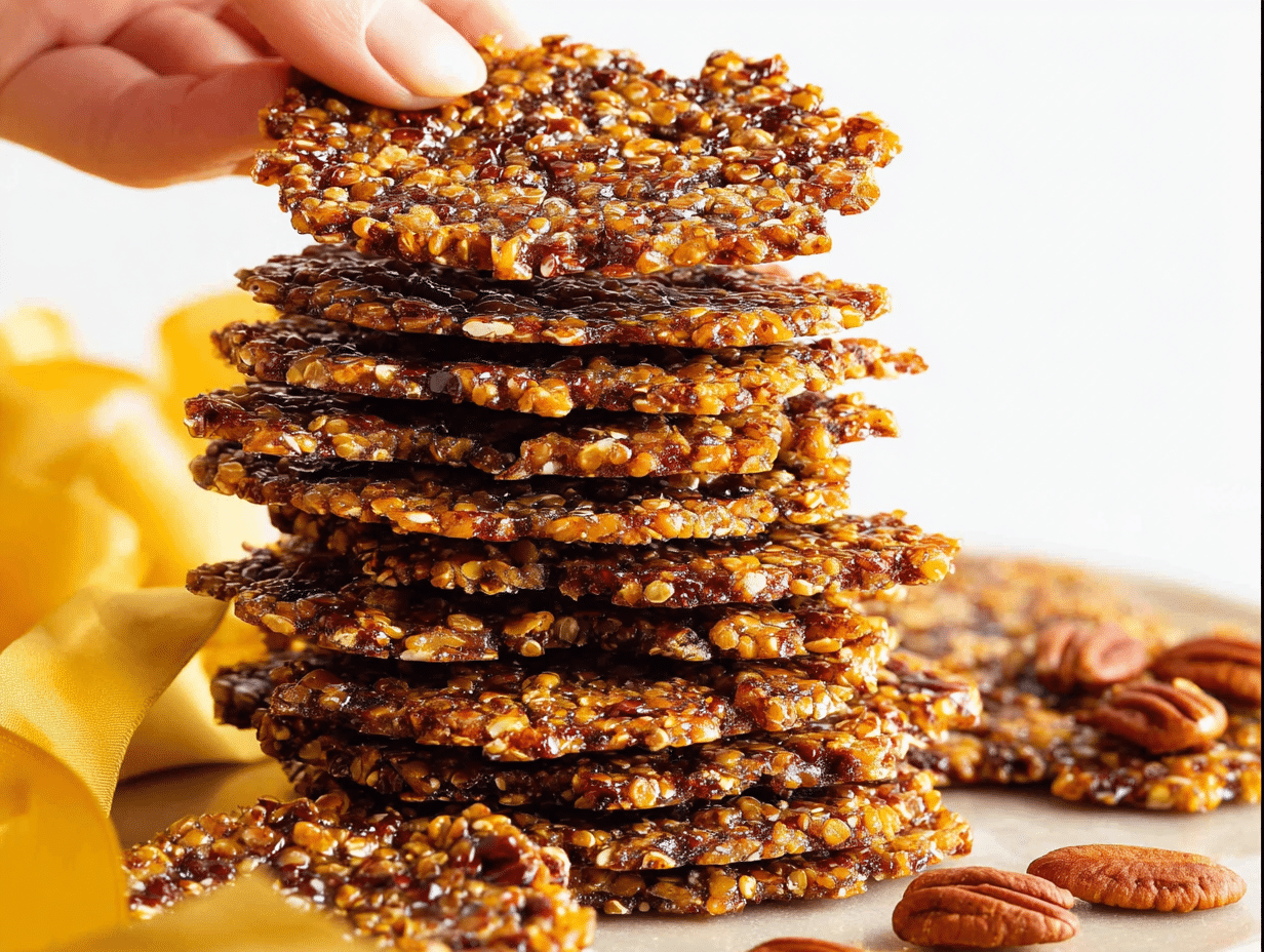 Sea-Salted Quinoa Pecan Brittle