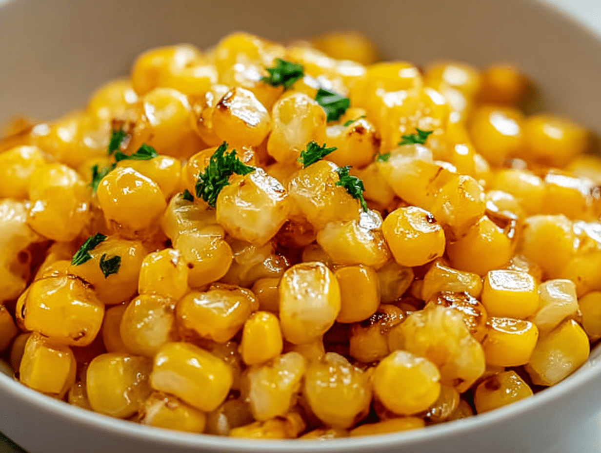 Skillet Honey Butter Corn