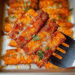 Smashed Garlic Parmesan Carrots