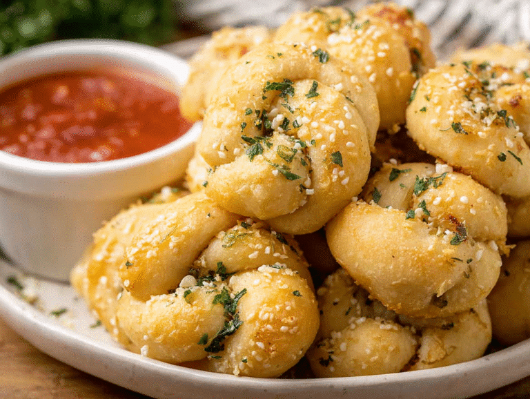 Soft Gluten-Free Garlic Knots