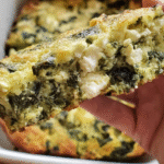 Spinach and Feta Brownies