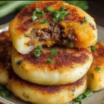 Stuffed Potato Cakes