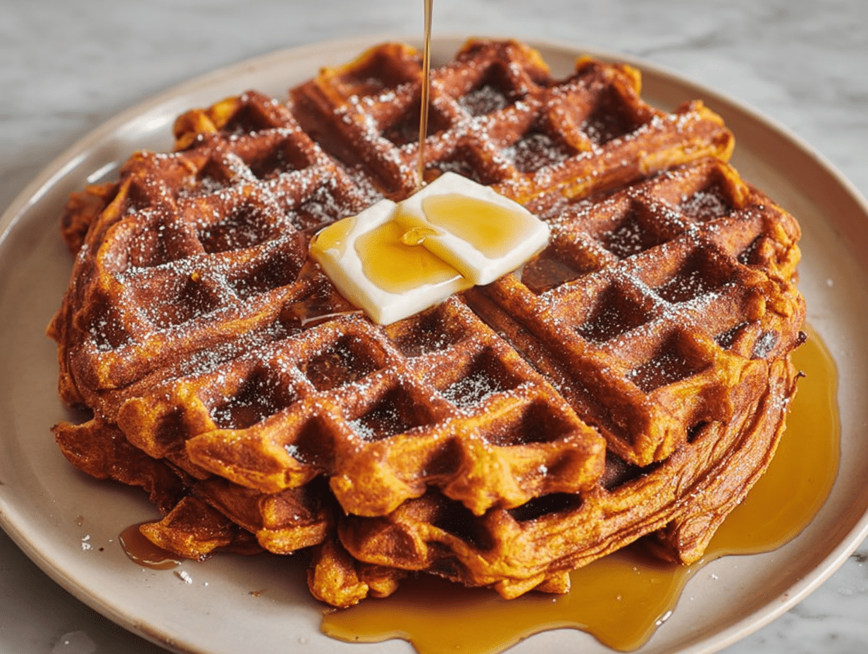 Sweet Potato Waffles