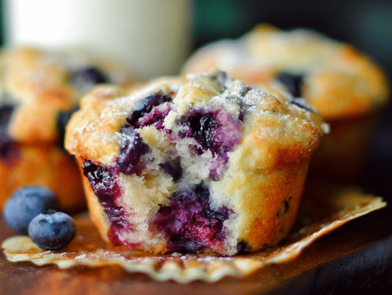 The Best Blueberry Muffins Ever