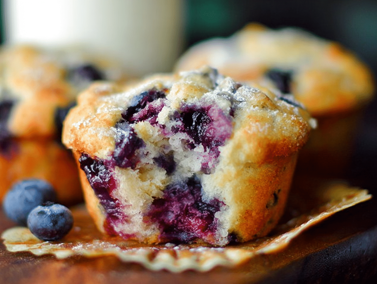 The Best Blueberry Muffins Ever