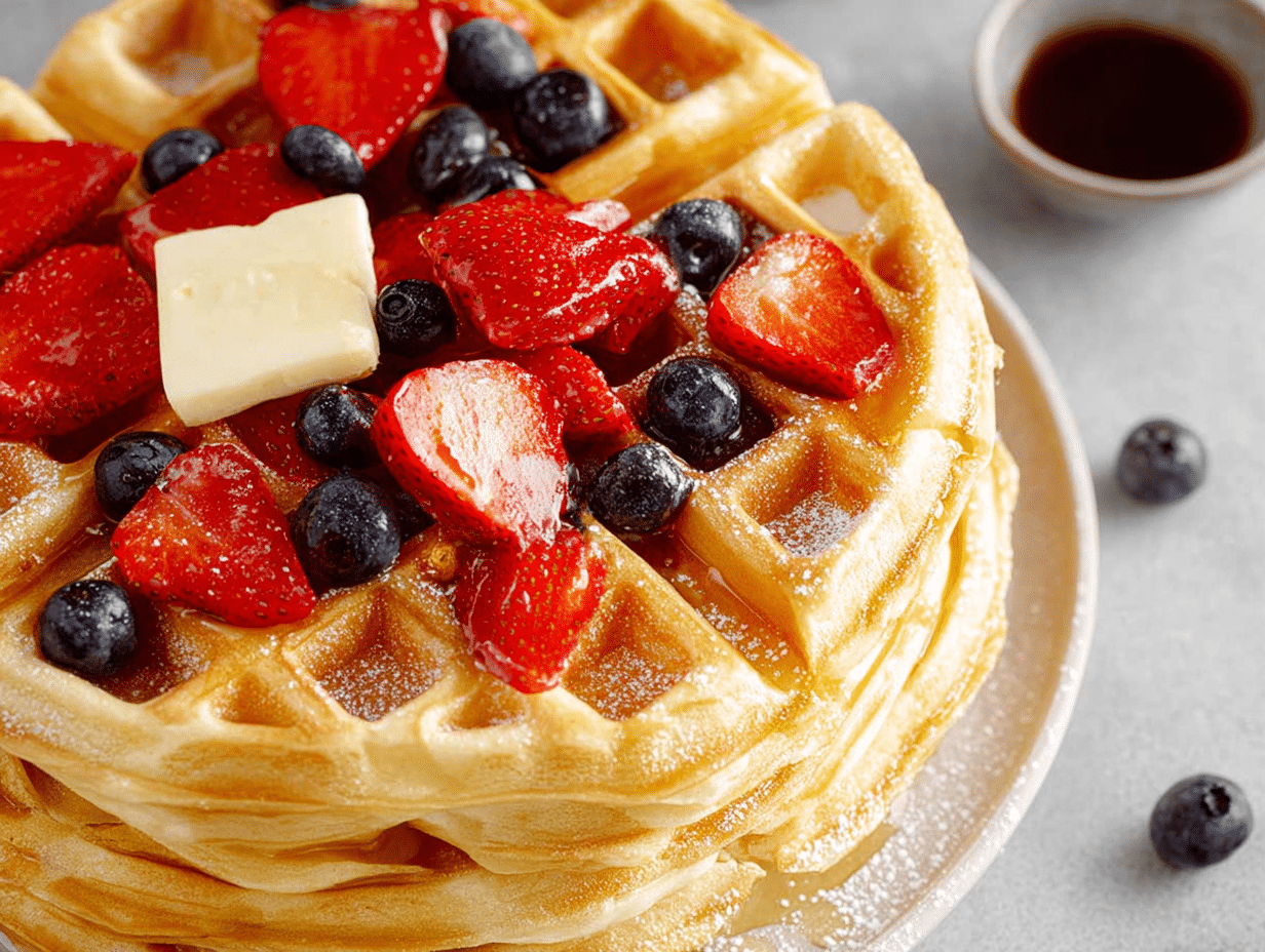 The Best Gluten Free Waffles