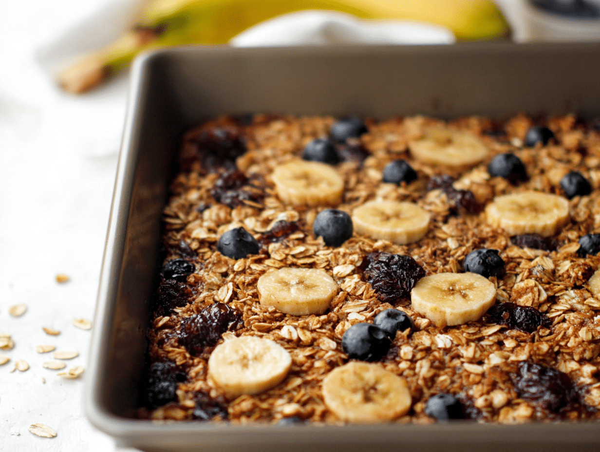 Vegan Baked Oatmeal