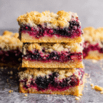 Vegan Berry Crumble Bars
