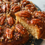 Vegan Pecan Upside-Down Cake