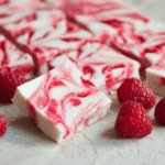 Vegan Raspberry Coconut Fudge