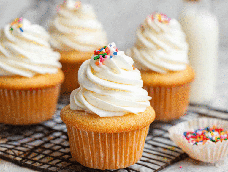 Vegan Vanilla Cupcakes