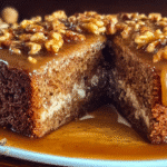 Walnut Cinnamon Cake (Gluten-Free)