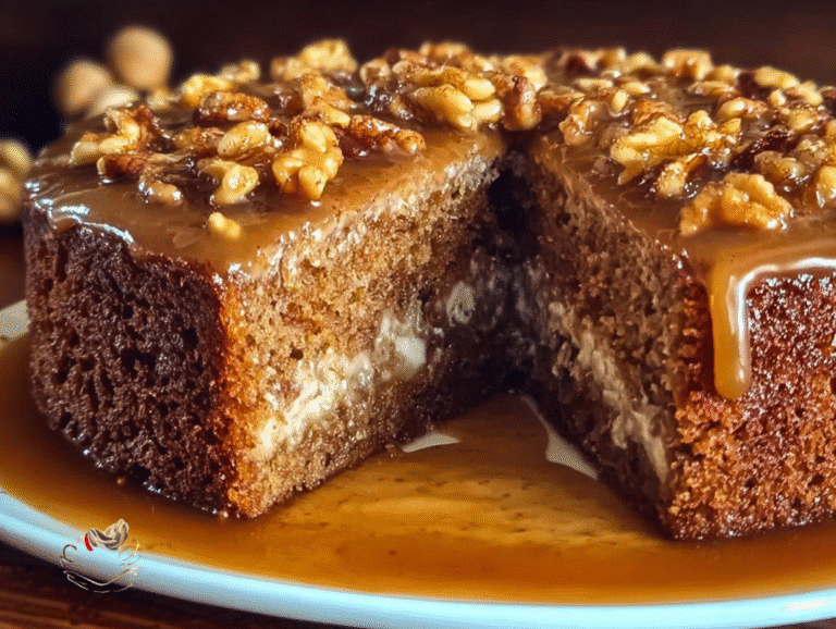 Walnut Cinnamon Cake (Gluten-Free)