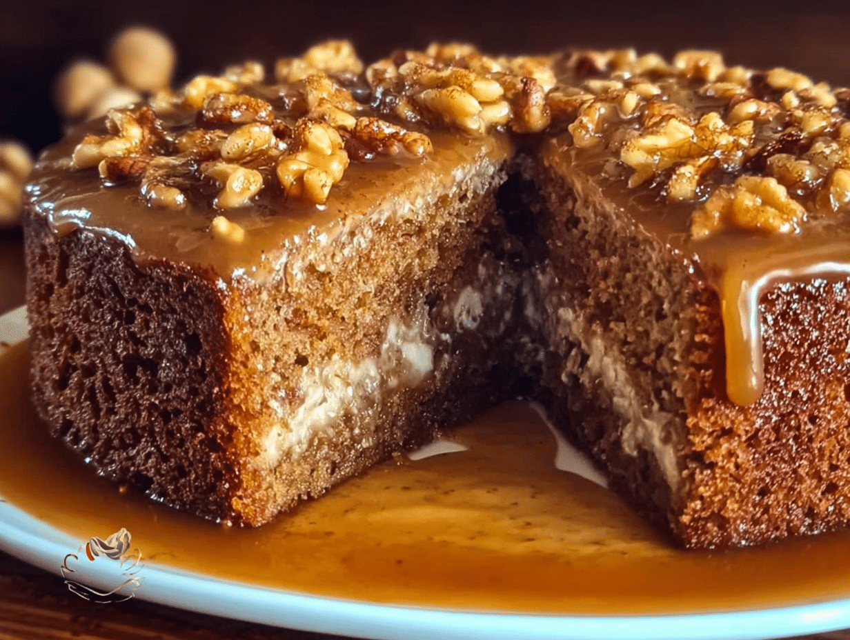 Walnut Cinnamon Cake (Gluten-Free)
