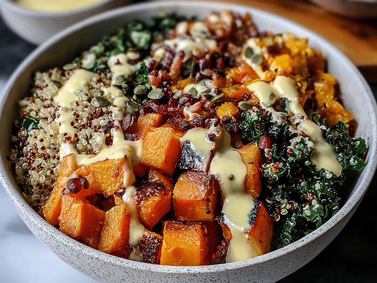 Autumn Glow Quinoa Bowls Packed with Flavor
