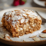 Baked Almond Croissant Oats