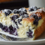 Blueberry Cottage Cheese Breakfast Bake