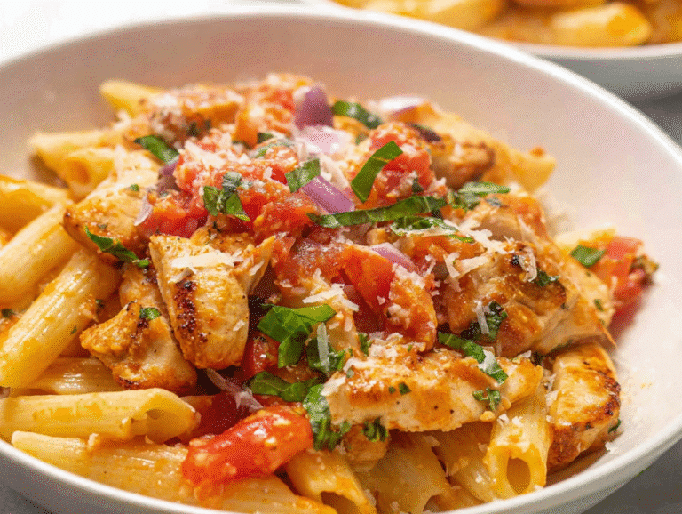 Bruschetta Chicken Pasta