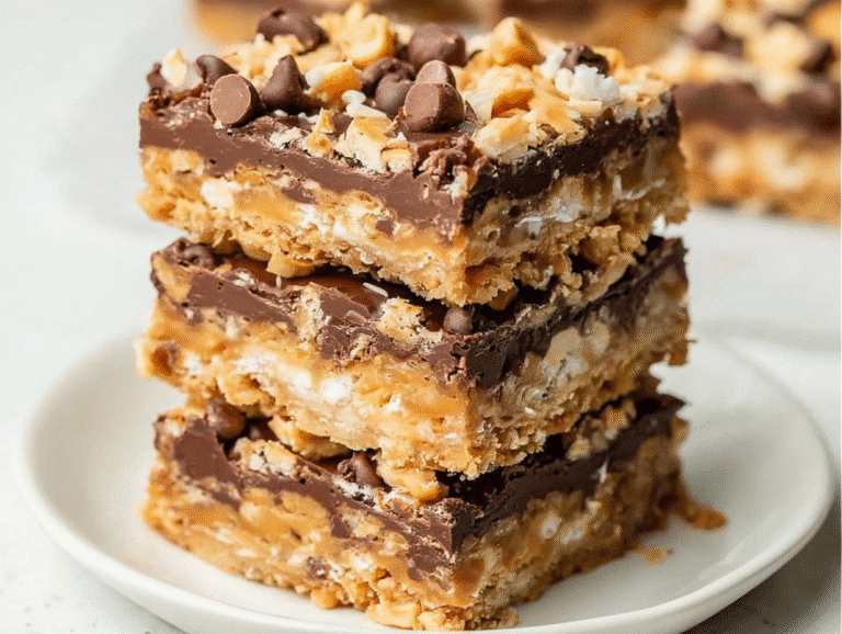 Chewy Gluten Free 7-Layer Bars