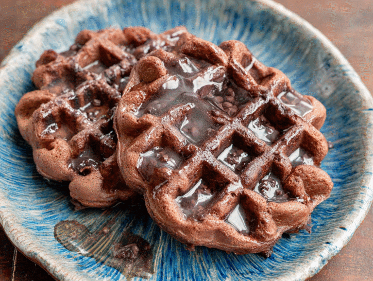 Chocolate Brownie Waffle