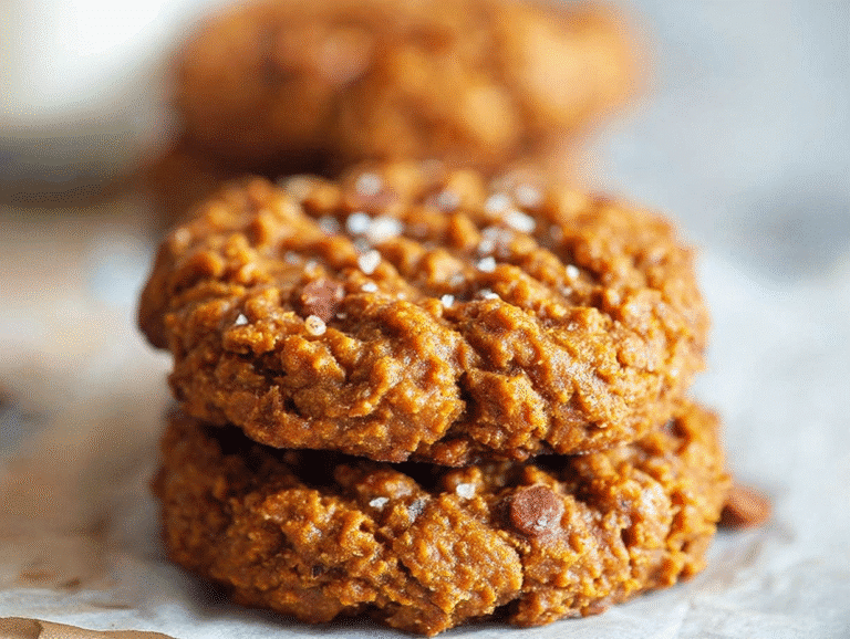 Cinnamon Sweet Potato Breakfast Cookies
