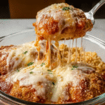 Cottage Cheese Chicken Parmesan Bowl