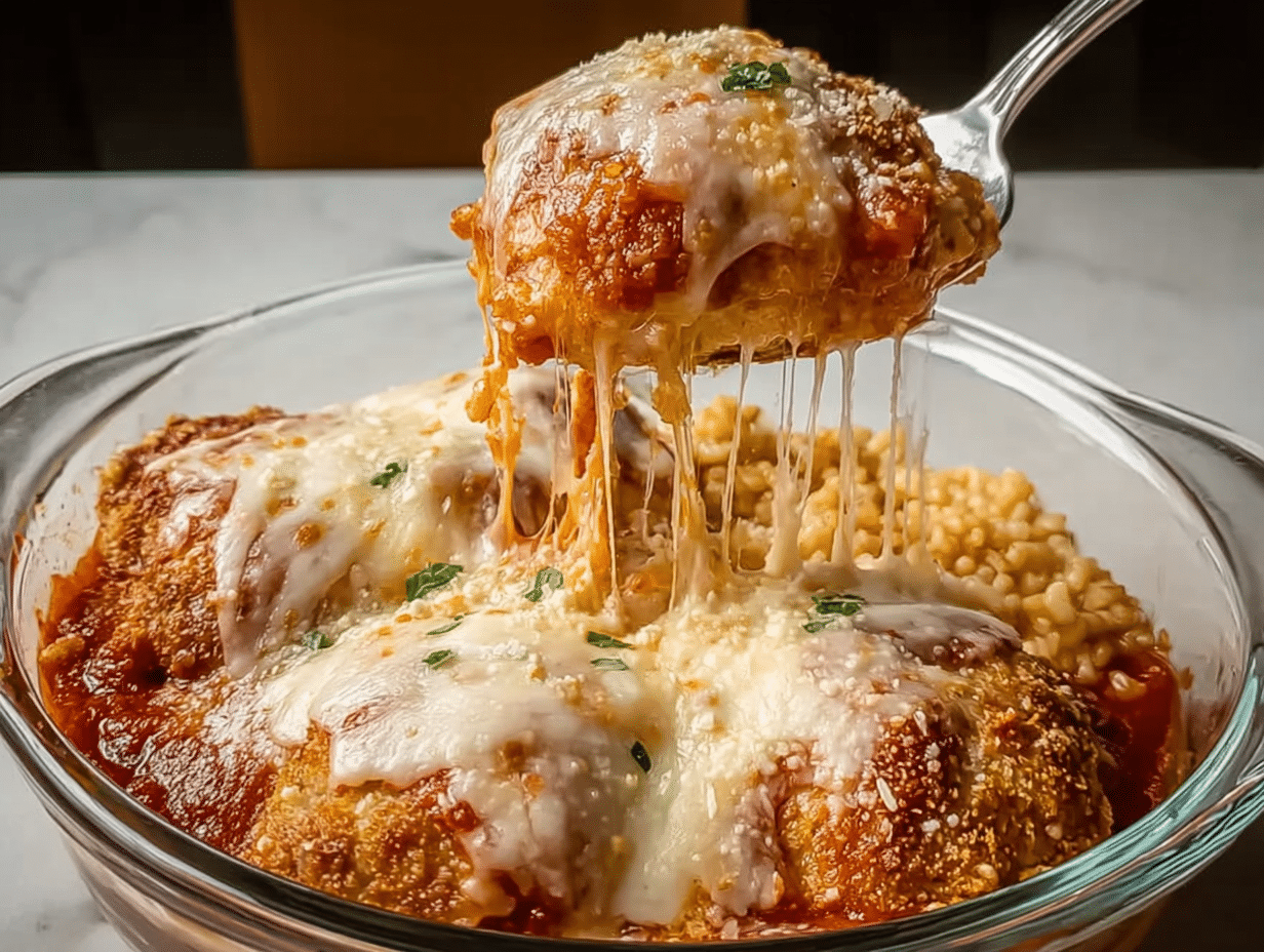 Cottage Cheese Chicken Parmesan Bowl