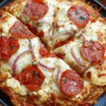 Cottage Cheese Flatbread Pizza