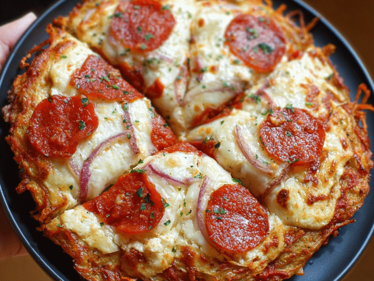 Cottage Cheese Flatbread Pizza