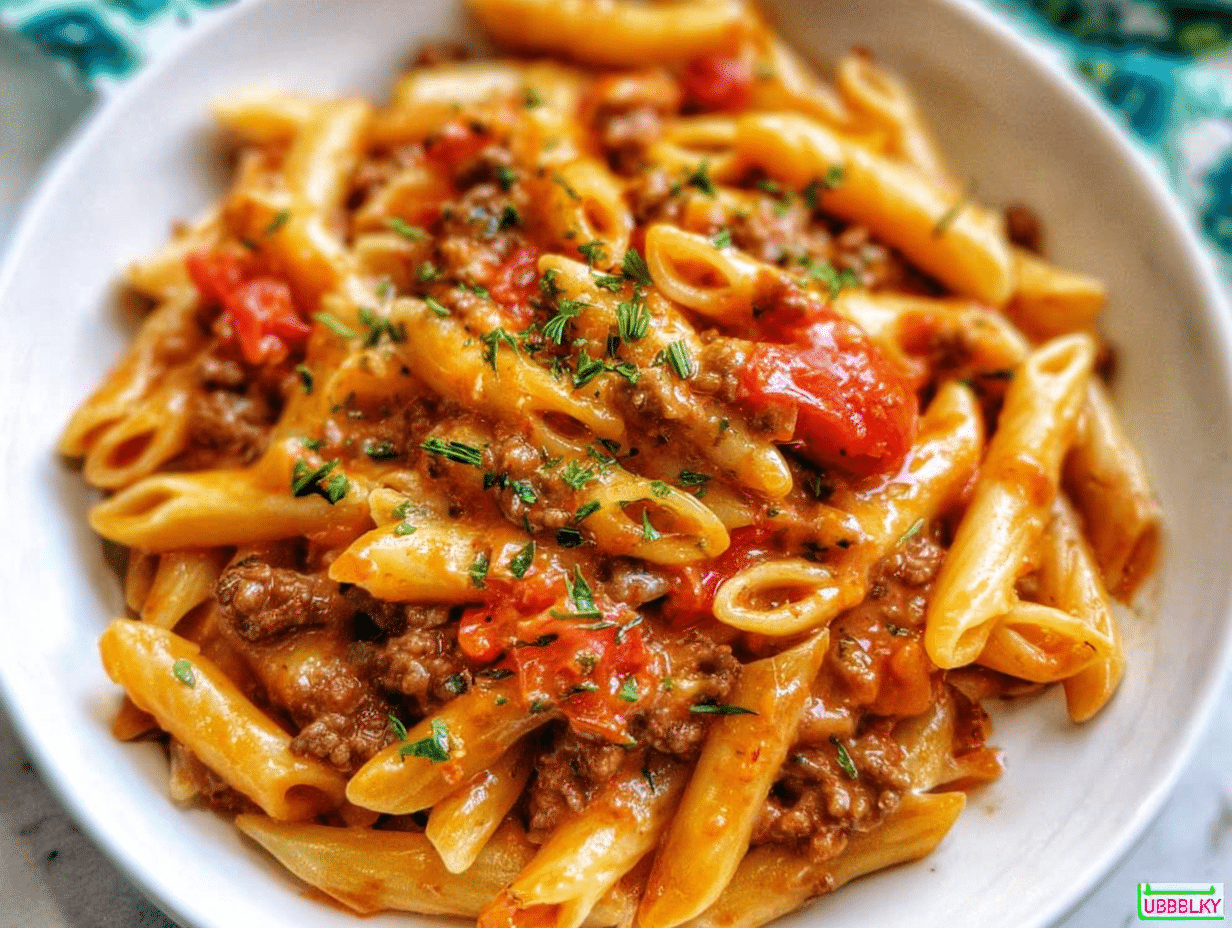 Creamy Beef Pasta