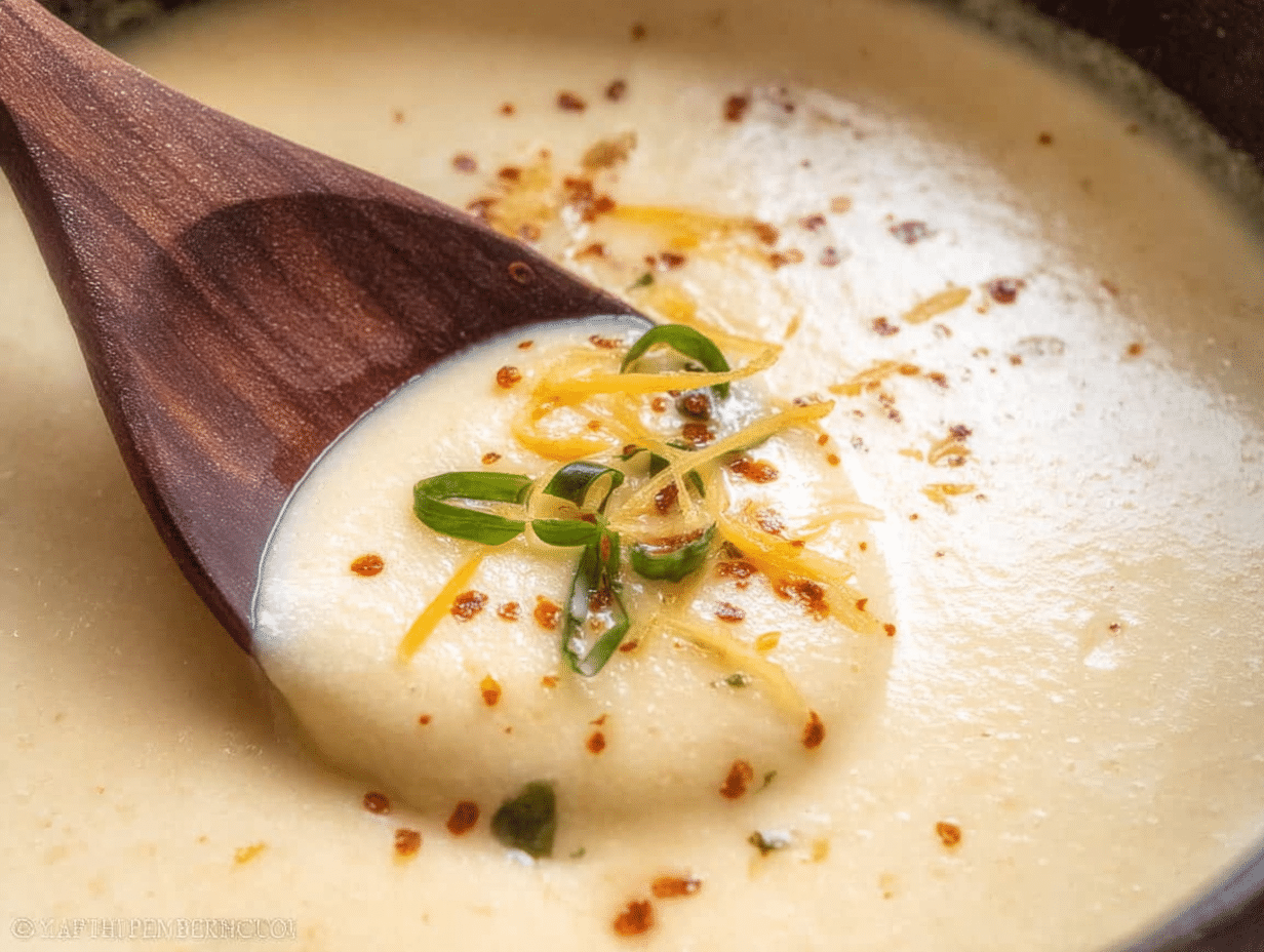Creamy Cauliflower and Potato Soup