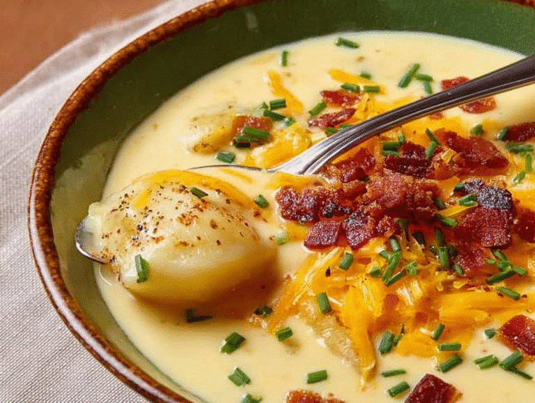 Creamy Loaded Potato Soup