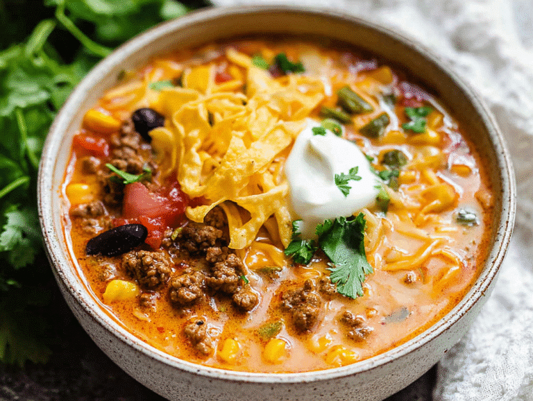 Creamy Taco Soup Recipe