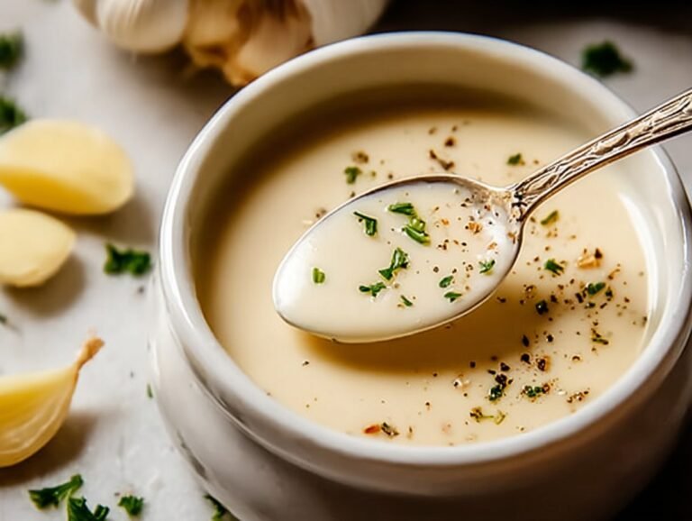 Creamy Vegan Garlic Sauce