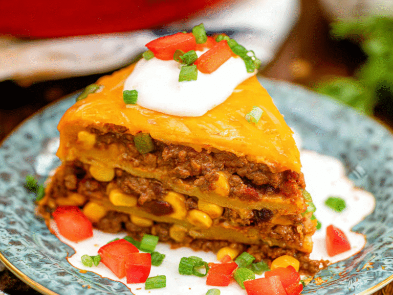 Crustless Taco Pie (Keto Taco Pie + Low Carb, Gluten-Free)